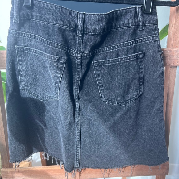 Topshop TALL High-Rise Denim Skirt - Picture 3 of 6